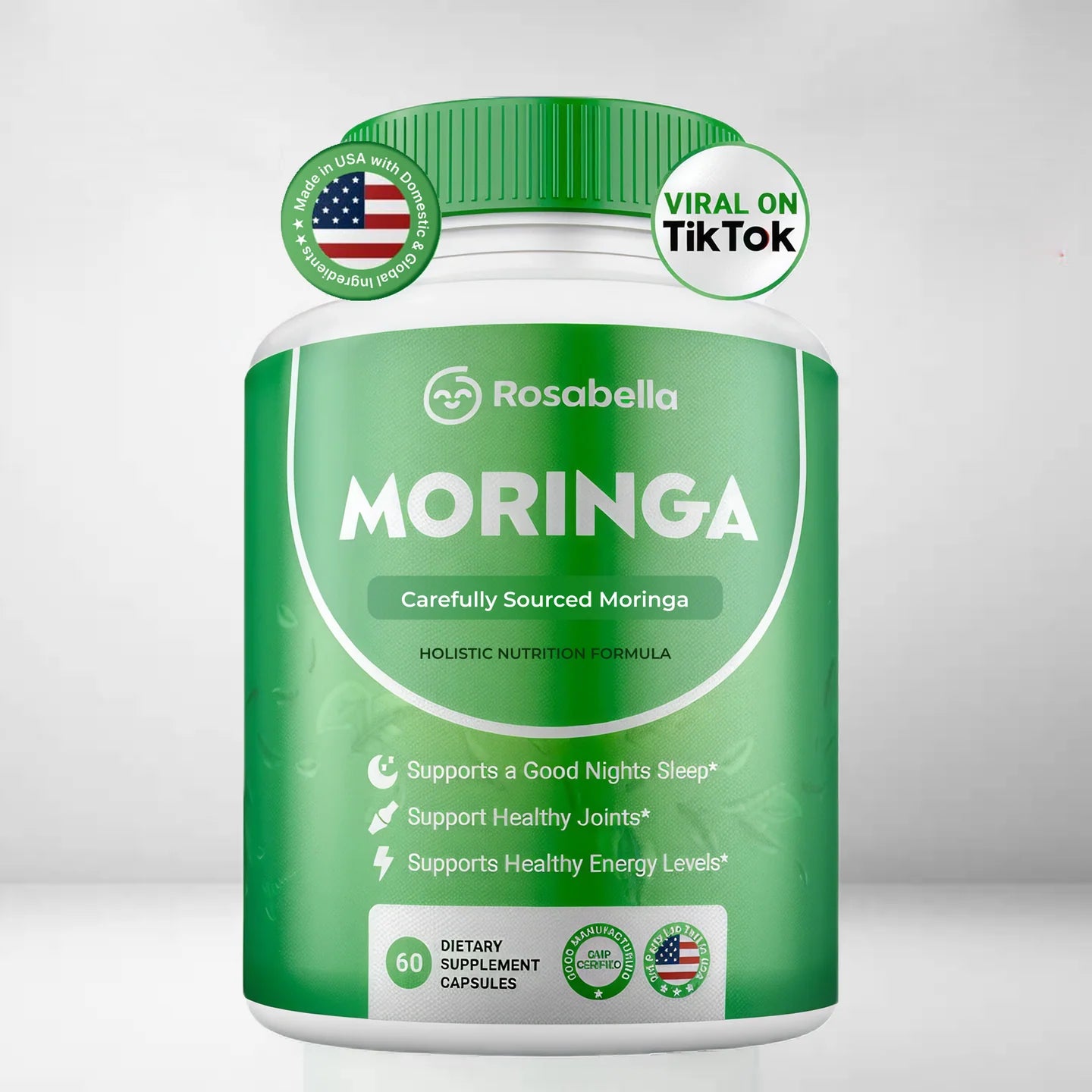 1 Moringa Rosabella® Original Importada | Controla el Estrés y Vive con Energía Todo el Día
