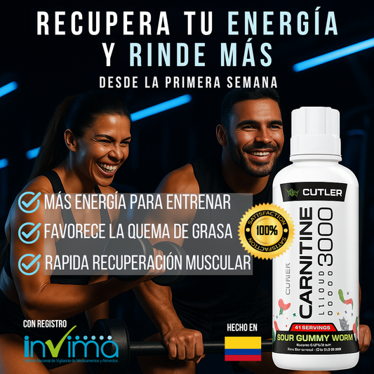 Carnitina 3000 Líquida | Aumenta tu Rendimiento y Potencia