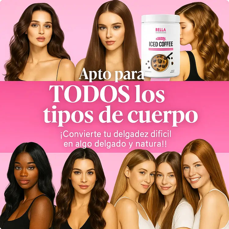 Bella All Natural® Skinny Café con Probióticos y Colágeno