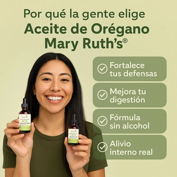 Aceite de Orégano Mary Ruth's | Recupera tu Salud Naturalmente