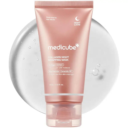 1 Medicube® Mascarilla de Colágeno | Despierta con la Piel de Vidrio que Sueñas ✨