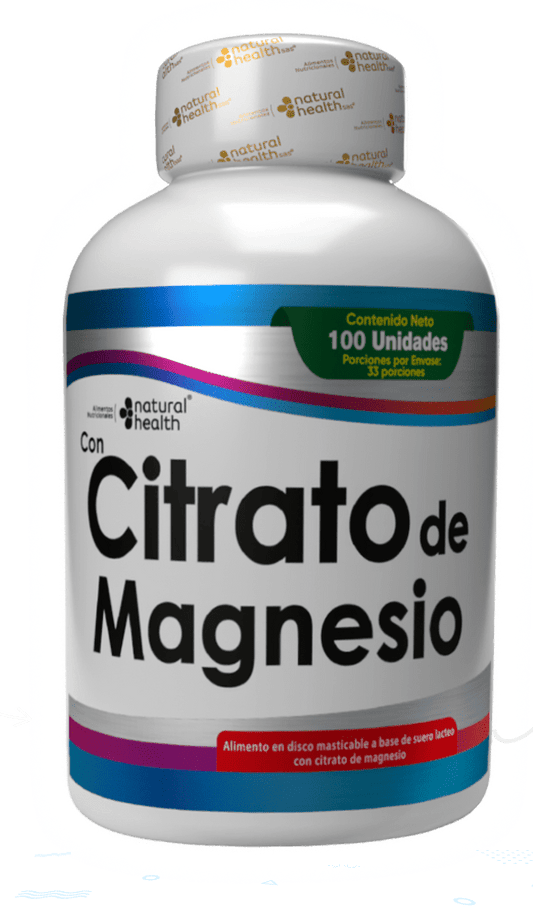 Citrato de Mangnesio x 100 Cápsulas - GeekHub Shop